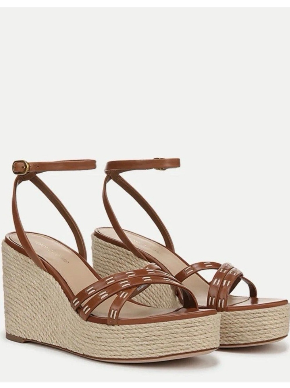 Veronica Beard Women Philene Espadrille Platform Wedge Sandals US 11 UK 9 EU 42